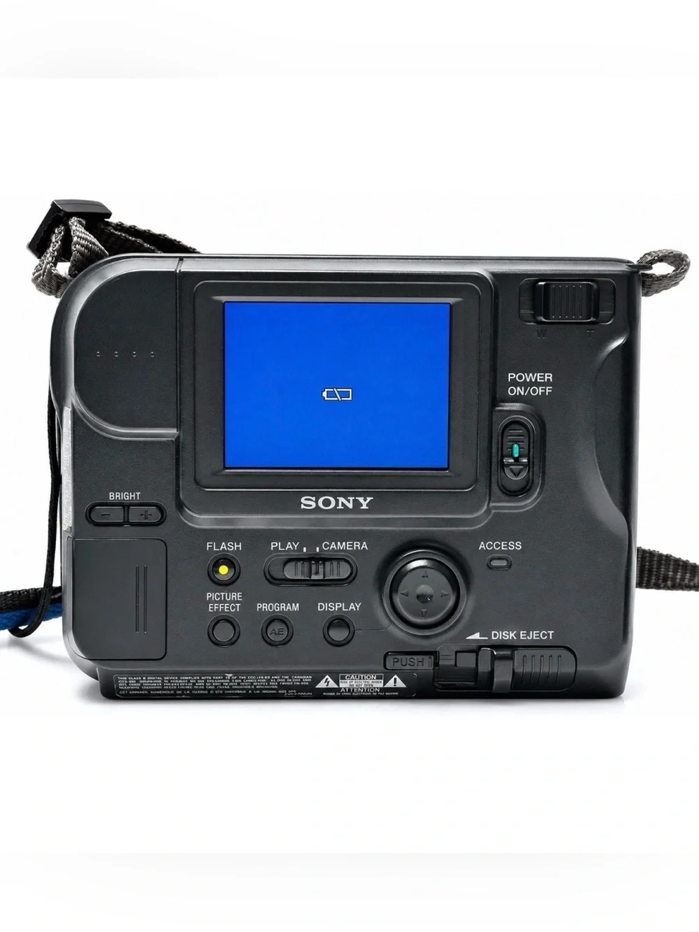 Sony Digital Mavica MVC-FD73 Tested Works USB Floppy Drive Charger 12 Disks